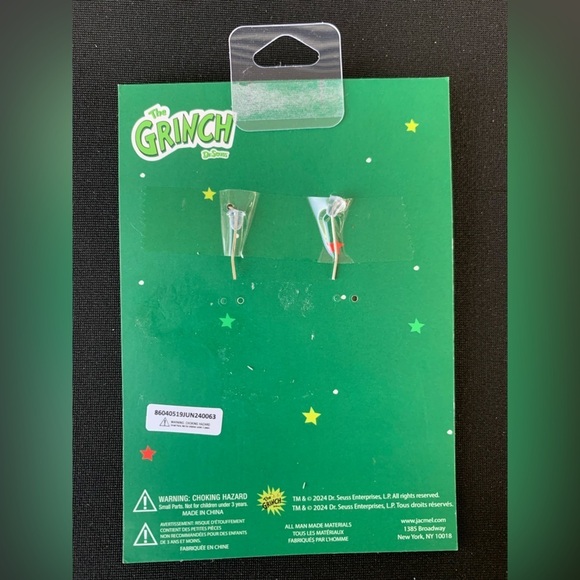 THE GRINCH dangle earrings - Picture 9 of 9